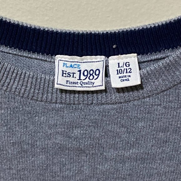 Place Kid's Boy Sweatshirts Size Large (10-12) (PRE-LOVED) - Picture 2 of 3